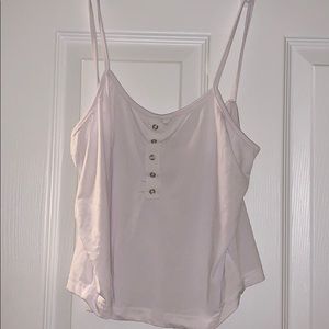 Cute White Tank Top